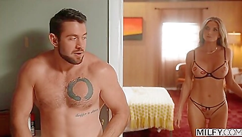 Busty cougar with hairy pussy 3d fucked by her lover