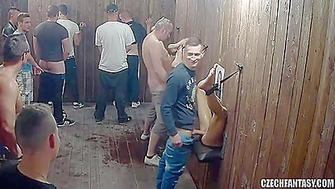 Charming babes in a group sex show with a hole 006