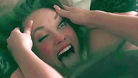 Big and soft dildo and a small toy with a nice round ass