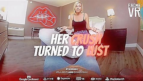 Mature blonde with a tattooed body plays with her lover