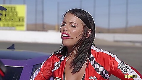 Big ass milf gets fucked by a big dick in every hole