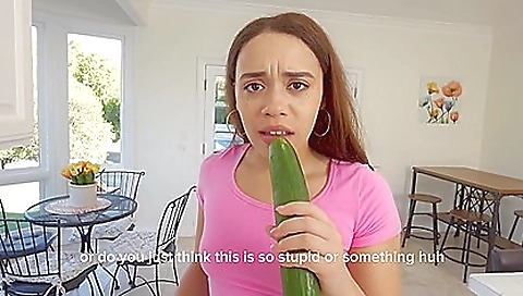 Brunette with big cock is getting her pussy fucked hard