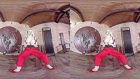 Busty blonde angel wicky and her friend angel playing with their ass