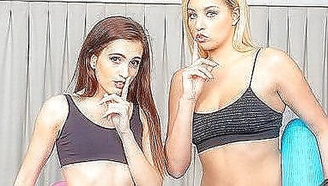 Horny teens are having some nice fucking with a big dick