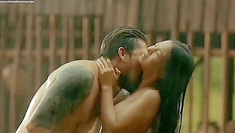 Asian babe in a hot movie with big tits and sexy ass