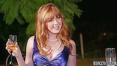 Redhead babe gets her pussy licked and her pussy rammed